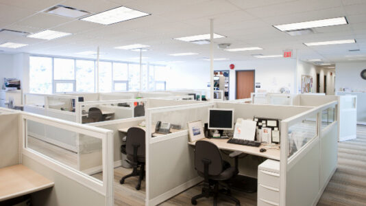 Woman found dead in her cubicle four days after last clocking in