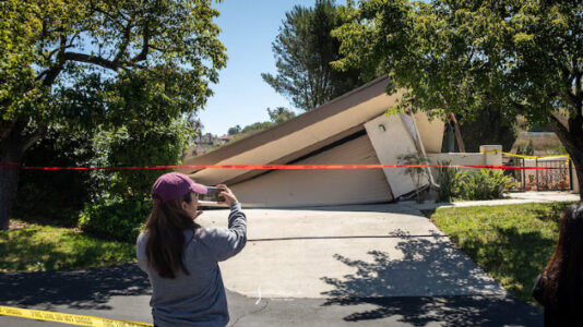 Another Southern California community faces gas shutoffs amid landslide threat