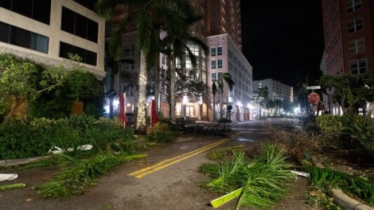 Hurricane Milton damage begins to emerge as storm passes into Atlantic Ocean