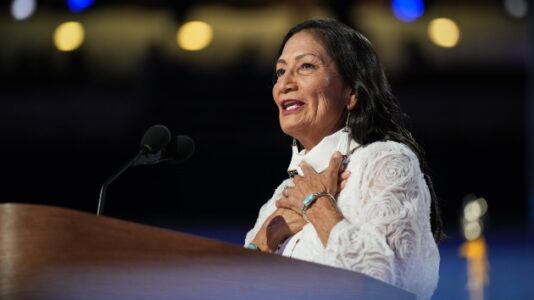 Interior Secretary Deb Haaland applauds Biden apology for Indigenous boarding schools
