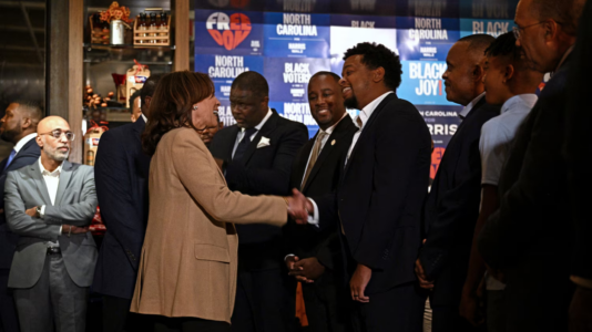 Harris works to appeal to Black men, a critical group for Democrats