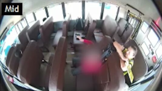 School bus attendant seen hitting autistic student in surveillance footage