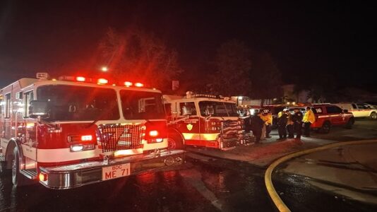 Canyon Crest Fire, east of Los Angeles, prompts evacuations in Riverside, San Bernardino