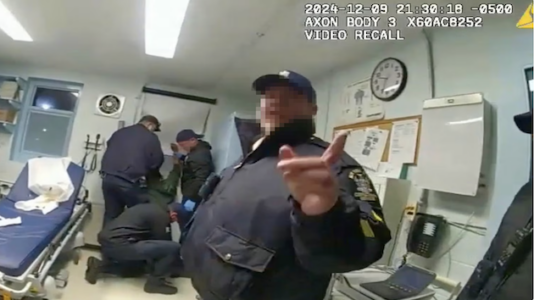 ‘Shocking’ footage shows handcuffed inmate who died after prison guards beat him