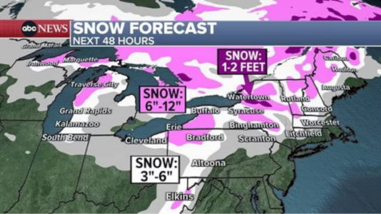 Travel advisory issued for parts of Minnesota as whiteout conditions target Upper Midwest