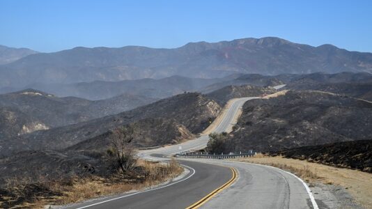 Snow shuts down major California freeway just days after an LA County fire closed it