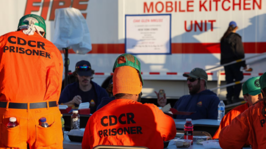 Inmate firefighters: Over 1,000 prisoners deployed to battle Los Angeles fires