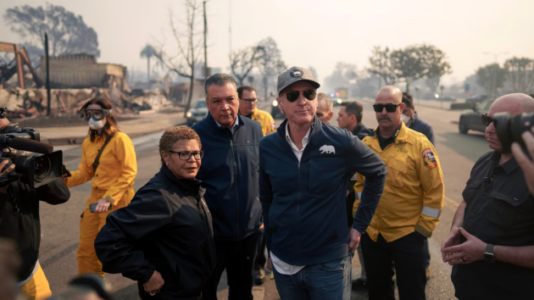 Los Angeles Mayor Karen Bass pushes back against criticism over management of wildfires