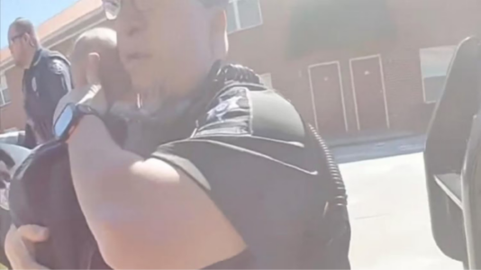 Body camera footage shows deputy saving baby from burning apartment