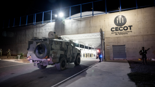 El Salvador prison holding alleged Venezuelan gang members has been criticized for alleged abuses