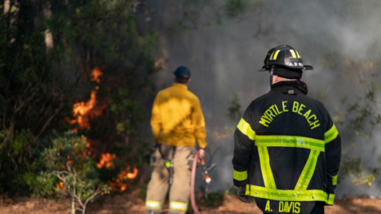 Firefighters gaining upper hand after more than 175 fires erupt in the Carolinas