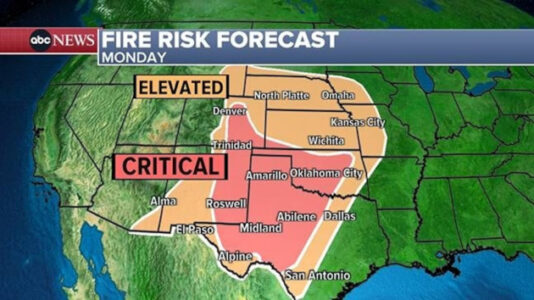 Fire danger continues for Oklahoma after deadly wildfires ravage state