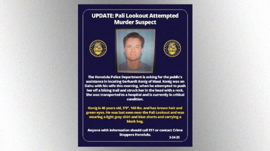 Doctor allegedly tries to kill wife at Hawaii hiking trail: Police