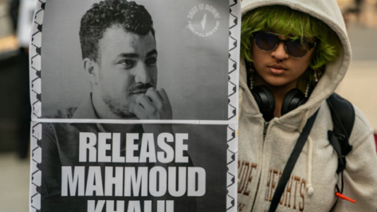 Activist Mahmoud Khalil asked Columbia University for legal support day before ICE arrest, his wife says