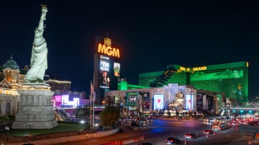 2 dead in Las Vegas Strip shooting, with suspect known but not yet arrested, police say