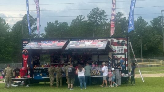 Trump merchandise sold at Fort Bragg for president’s speech now under review