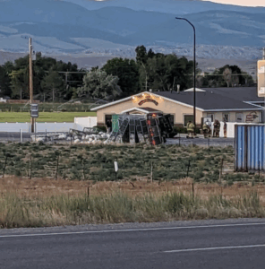 Truck Hauling Turkeys Crashes In Gunnison