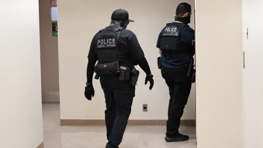 ICE detainee found hanging by neck in detention facility, agency says