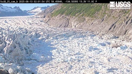 Glacier lake outburst at Alaska’s Mendenhall Glacier causes record-breaking flooding