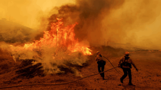 Evacuation orders lifted as firefighters gain upper hand in California’s Canyon Fire