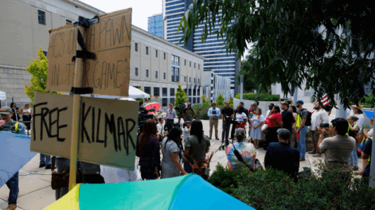 Kilmar Abrego Garcia detained at ICE office in Maryland