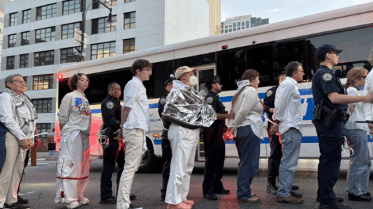 Nearly 60 protesters arrested on Yom Kippur after shutting down Brooklyn Bridge: Police