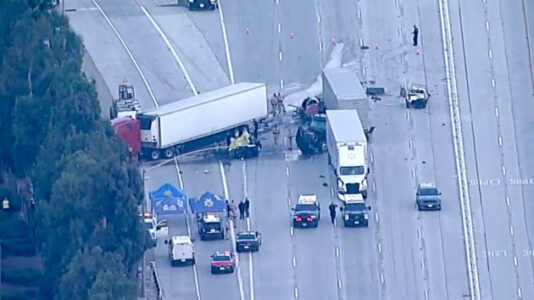 Truck driver in country illegally was under influence of drugs in California crash that killed 3: Police