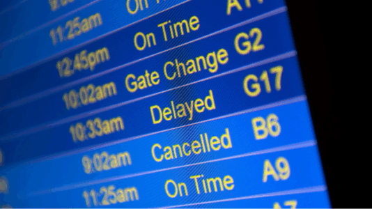 Over 1,400 flights canceled nationwide as snowy weather hits upper Midwest