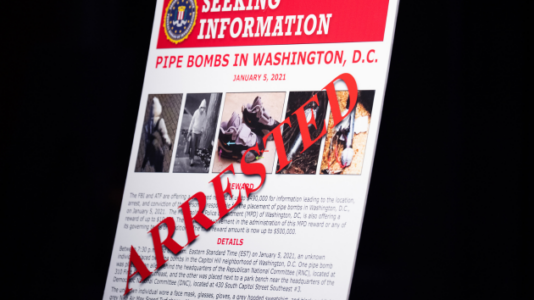 Suspect in Jan. 6 pipe bomb case makes 1st court appearance