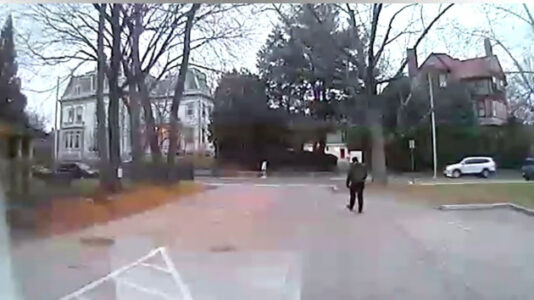 Brown University shooting: New video shows moment suspected gunman left campus