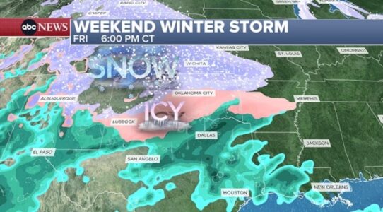 South braces for potentially major winter storm this weekend: Latest forecast