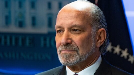 DOJ reposts purported photo of Howard Lutnick on Epstein’s island