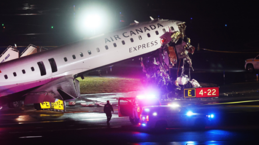 LaGuardia Airport crash: Plane was traveling 93-105 mph at time of ground collision