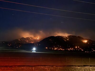 Wildfire In Millard County