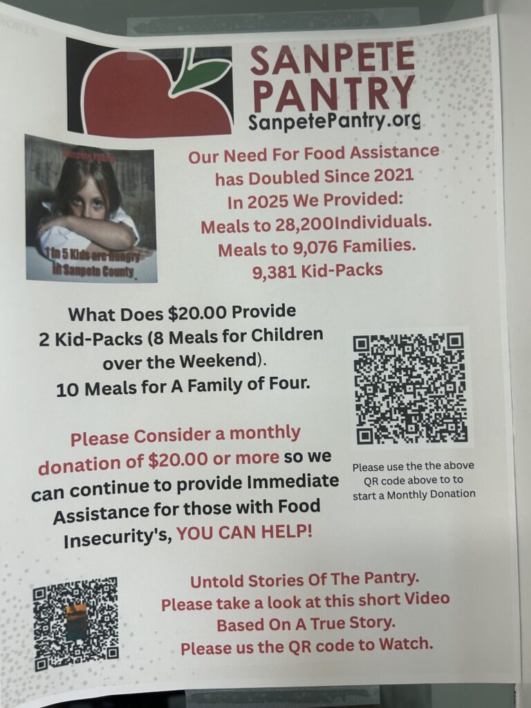 Donate to the Sanpete Pantry