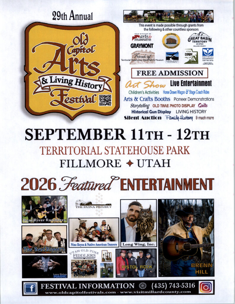 29TH Annual Old Capitol Arts and Living History Festival